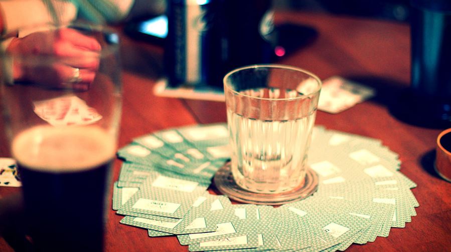 best card drinking games worced