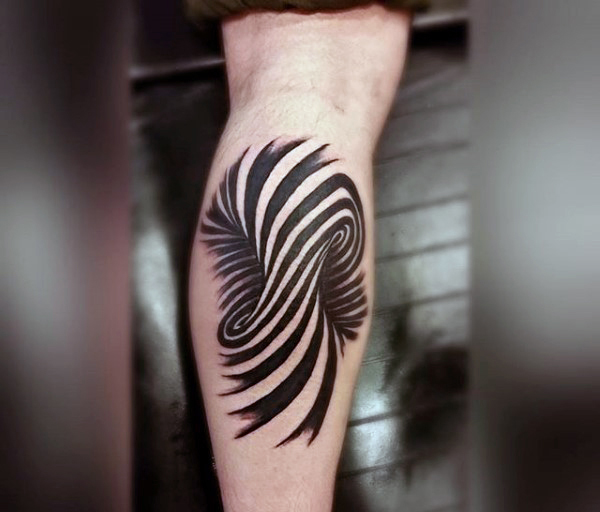 Mens Calf Tattoo Designs